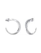 Swarovski Обици TWIST MINI HOOP