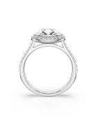 Swarovski пръстен дамски от метал с кристал UNA 5758470