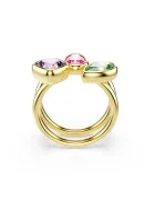 Swarovski пръстен дамски позлатен модел с циркон IMBER 5753280