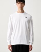 The North Face блуза с дълги ръкави с памук EVOLUTION бяла NF0A8B68FN41