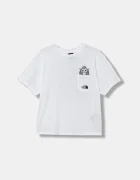 The North Face Детска памучна тениска B SPORTS OVERSIZED POCKET SS TEE - GRAPH