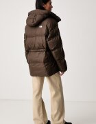The North Face капитонирано яке дамско Puffer кафяво NF0A8J6HNMF1