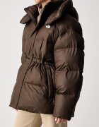 The North Face капитонирано яке дамско Puffer кафяво NF0A8J6HNMF1