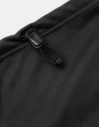 The North Face Кръгъл шал Windwall в черно с изчистен дизайн NF0A8CHSJK31