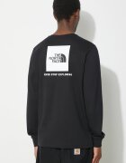 The North Face Памучна блуза с дълги ръкави M L/S Redbox Tee