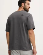 The North Face Памучна тениска Flower Dome в сиво с принт NF0A8EGXRHI1
