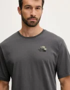 The North Face Памучна тениска Flower Dome в сиво с принт NF0A8EGXRHI1