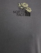 The North Face Памучна тениска Flower Dome в сиво с принт NF0A8EGXRHI1