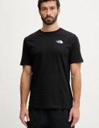 The North Face Памучна тениска GRAPHIC в черно с принт NF0A8GUWJK31