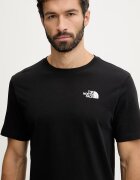 The North Face Памучна тениска GRAPHIC в черно с принт NF0A8GUWJK31