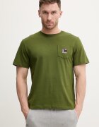 The North Face Памучна тениска GRAPHIC в зелено с принт NF0A8GUUBRI1