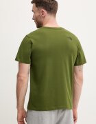 The North Face Памучна тениска GRAPHIC в зелено с принт NF0A8GUUBRI1