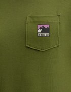The North Face Памучна тениска GRAPHIC в зелено с принт NF0A8GUUBRI1