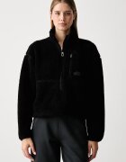 The North Face поларен суичър дамски Extreme Pile черен NF0A8KQZJK31