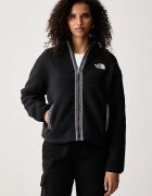 The North Face поларен суичър дамски Fleeski Fz Jacket черен NF0A88Z2JK31