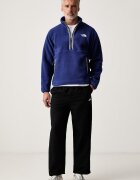 The North Face поларен суичър мъжки Fleeski 1/4 zip син NF0A88XRNLV1