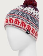 The North Face шапка с помпон Cabin Ski Tuke червена NF0A8CH0IKH1