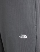 The North Face спортен панталон дамски от памук Essential Terry Simple Dome сив NF0A8GQZRHI1