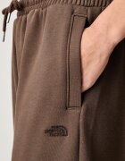 The North Face спортен панталон дамски с памук Essential кафяв NF0A8CWD1OI1