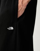 The North Face спортен панталон мъжки с памук Essential черен с висока талия NF0A8CWCJK31