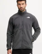 The North Face спортен суичър от полар Glacier Heavyweight сив NF0A89JGU8M1