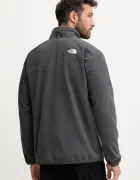The North Face спортен суичър от полар Glacier Heavyweight сив NF0A89JGU8M1