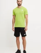 The North Face Спортна тениска Lightning Alpine в зелено с изчистен дизайн NF0A87H71MO1