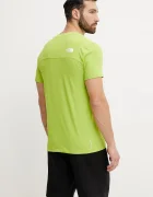 The North Face Спортна тениска Lightning Alpine в зелено с изчистен дизайн NF0A87H71MO1