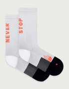 The North Face спортни чорапи NEVER STOP бели NF0A8EGKGRZ1