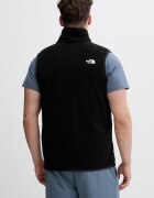 The North Face суичър без ръкави мъжки GLACIER черен NF0A8DQNJK31