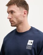 The North Face Суичър CELEBRATION мъжки в тъмносиньо с принт NF0A8GAT8K21