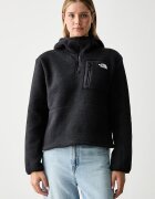The North Face суичър дамски от полар Yumiori черен NF0A8KPRJK31