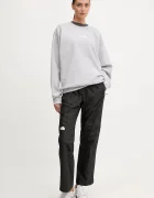 The North Face Суичър Essential в сиво с меланжов десен NF0A89EPDYX1