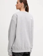 The North Face Суичър Essential в сиво с меланжов десен NF0A89EPDYX1