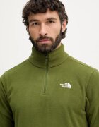 The North Face суичър мъжки от полар зелен NF0A8D0QBRI1
