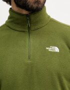 The North Face суичър мъжки от полар зелен NF0A8D0QBRI1