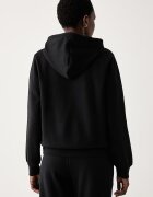 The North Face суичър с качулка дамски с памук Evolution черен NF0A8CWNJK31