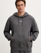 The North Face суичър с качулка мъжки от памук Essential Light сив NF0A8GQDRHI1