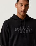 The North Face суичър с качулка мъжки с памук Drew Peak Light черен NF0A8C1BW9O1