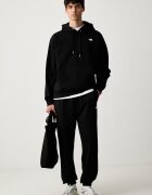 The North Face суичър с качулка мъжки с памук Essential черен NF0A8CW7JK31