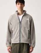 The North Face суичър с цип мъжки от полар Fleeski Fz Jacket сив NF0A88XQ2MB1