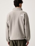 The North Face суичър с цип мъжки от полар Fleeski Fz Jacket сив NF0A88XQ2MB1