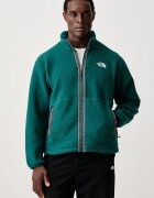 The North Face суичър с цип мъжки от полар Fleeski Fz Jacket тюркоазен NF0A88XQN4J1