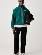 The North Face суичър с цип мъжки от полар Fleeski Fz Jacket тюркоазен NF0A88XQN4J1