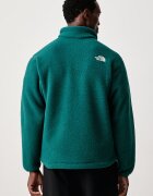 The North Face суичър с цип мъжки от полар Fleeski Fz Jacket тюркоазен NF0A88XQN4J1