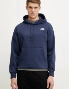 The North Face Суичър Simple Dome в тъмносиньо с качулка с принт NF0A89FC8K21