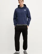 The North Face Суичър Simple Dome в тъмносиньо с качулка с принт NF0A89FC8K21