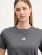 The North Face тениска basic дамска от памук Essential сива NF0A8GR1RHI1