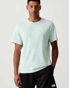 The North Face тениска basic мъжка от памук Essential Center Logo тюркоазена NF0A8GQEG701
