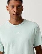 The North Face тениска basic мъжка от памук Essential Center Logo тюркоазена NF0A8GQEG701